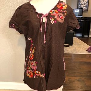 Koi Medical Scrub Top size Medium